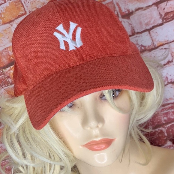 American Needle Accessories - American Needle Burnt Orange New York Yankees Soft Fabric Baseball Hat